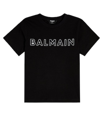 Logo cotton T-shirt | Balmain Kids