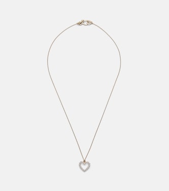 Pearl Heart 14kt gold pendant necklace with pearls | Sophie Bille Brahe
