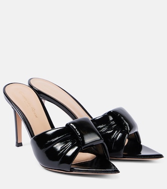 Love patent leather mules | Gianvito Rossi