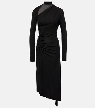 Robe midi asymétrique | Victoria Beckham