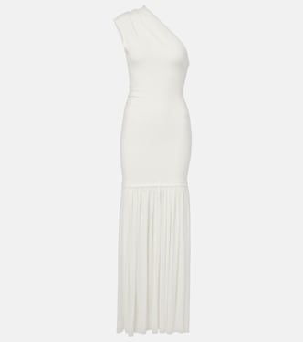 One-Shoulder-Maxikleid Cora aus Chiffon | Proenza Schouler