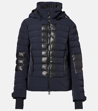 Skijacke Lisbeth mit Lederimitat | Toni Sailer