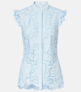 Laser-cut top | Erdem
