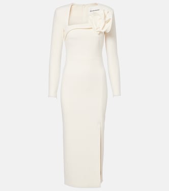Robe midi en crêpe | Roland Mouret
