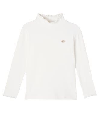 Cotton-blend jersey top | Tartine et Chocolat