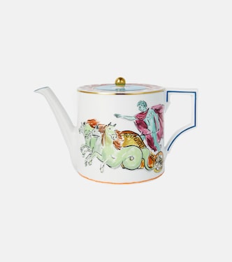 Il Viaggio di Nettuno teapot by Luke Edward Hall | Ginori 1735