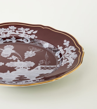 GINORI1735 プレート22cm ブラウン Ginori 1735 Oriente Italiano Castagna Bread Plate - Kneen & Co.