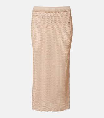 Midirock aus Strick | Maison Margiela