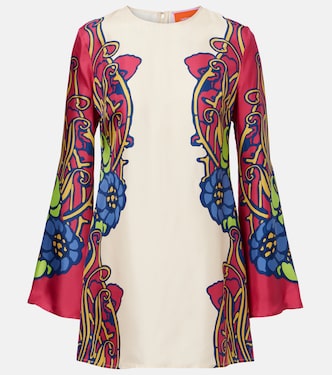 Lemuria Placée silk satin minidress | La DoubleJ