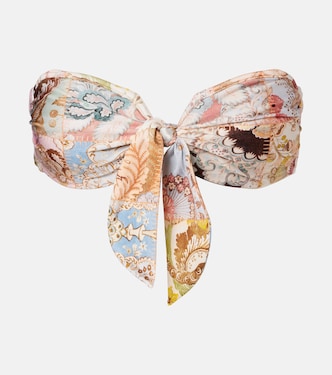 Bedrucktes Bikini-Oberteil Daylight | Zimmermann