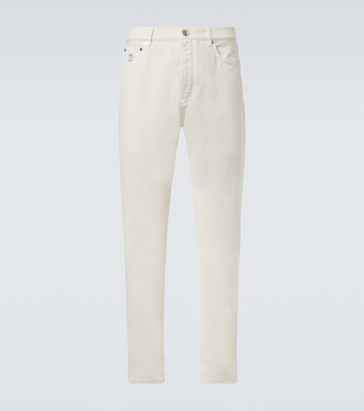 Mid-rise straight jeans | Brunello Cucinelli