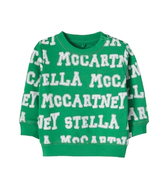 Baby printed cotton jersey sweatshirt | Stella McCartney Kids