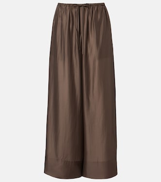 새틴 와이드 팬츠 | Entire Studios