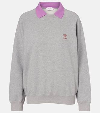 سويت شيرت من القطن الجيرسيه | Versace