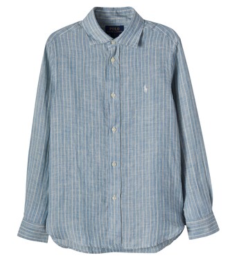 Striped linen shirt | Polo Ralph Lauren Kids