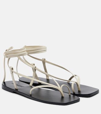 Nolan leather thong sandals | A.Emery