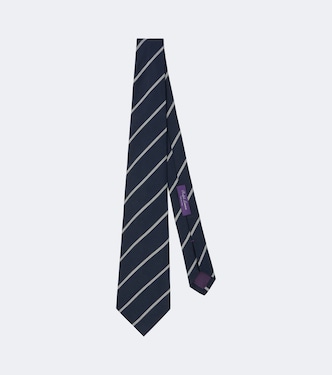 Cravate en soie à rayures | Ralph Lauren Purple Label