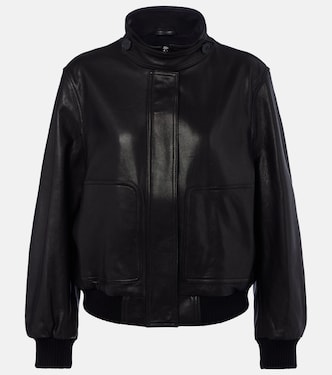 Rios leather jacket | Nour Hammour