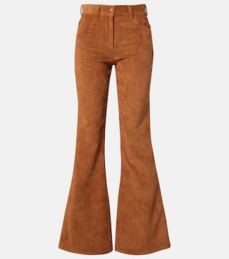 Corduroy flared pants  | Moncler