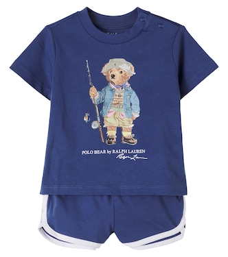 Bebé - set Polo Bear de camiseta y shorts | Polo Ralph Lauren Kids