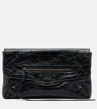 Le City leather clutch | Balenciaga