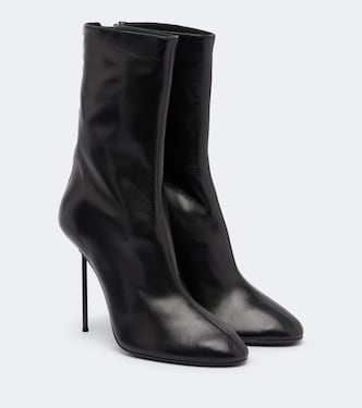 Lidia leather ankle boots | Paris Texas