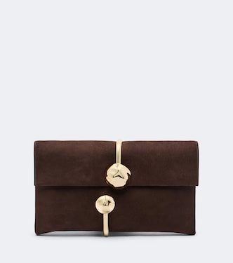 Amaya leather clutch | Simkhai