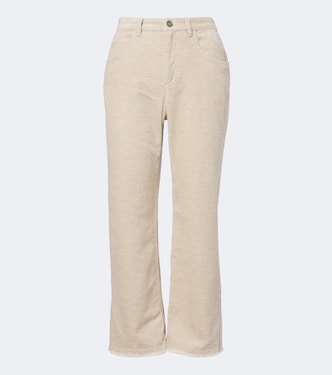 Ruthie cotton and linen corduroy flared pants | Marant Etoile