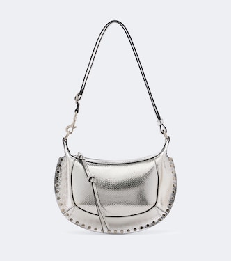 Oskan Moon metallic leather shoulder bag | Isabel Marant