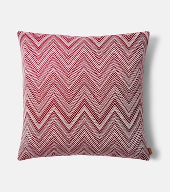 Timmy Zigzag wool and cotton-blend cushion | Missoni