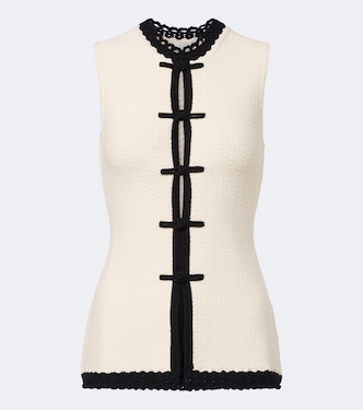 Hattie crochet-trimmed top | Posse