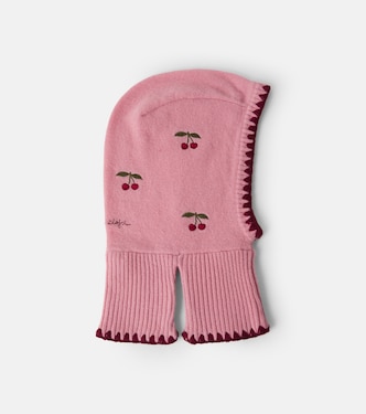 Collette embroidered wool hood | Konges Sløjd