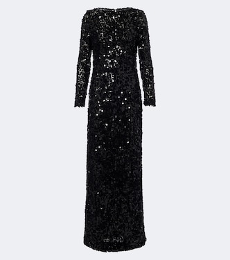 Sequined gown | Oscar de la Renta