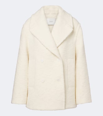 Eddie wool-blend bouclé coat | Joseph