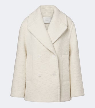 Eddie wool-blend bouclé coat | Joseph