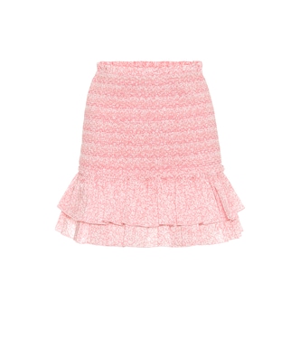 Minifalda Sydney de algodón floral | Simkhai