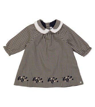 Baby gingham stretch-cotton dress | Tartine et Chocolat
