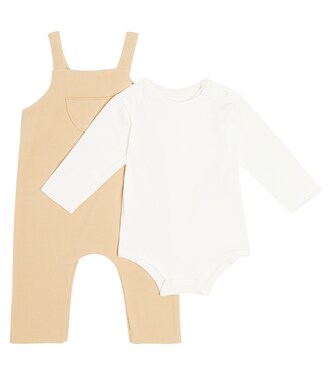 Baby bodysuit and overalls set | Il Gufo