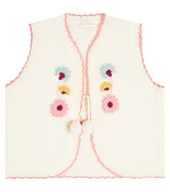 Sylna embroidered sweater vest | Louise Misha