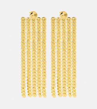 Chandelier gold plated drop earrings | Zimmermann