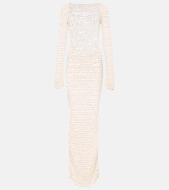 Maxikleid mit Pailletten | Aya Muse