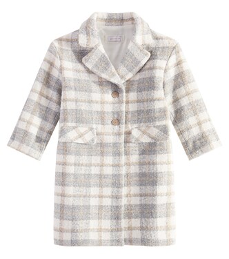 Bouclé coat | Monnalisa