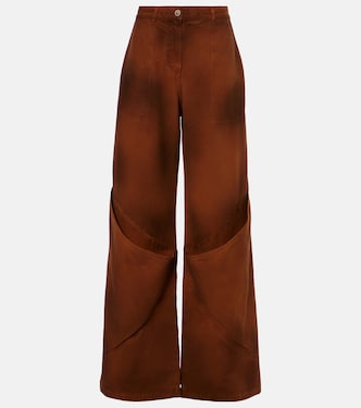 Jeans a gamba larga oversize | The Attico