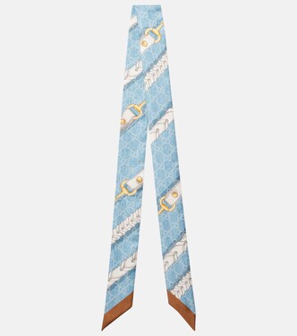 GG silk scarf | Gucci