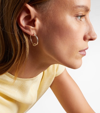 Argo sterling silver and 18kt gold earrings in gold - Spinelli
