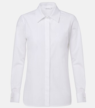 Knut cotton-blend poplin shirt | Max Mara