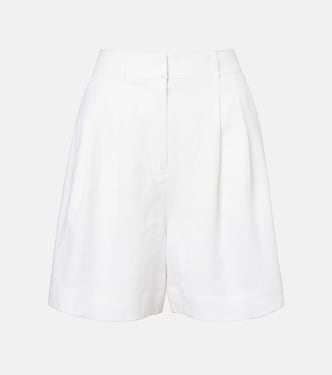 Marchello high-rise linen shorts | Posse