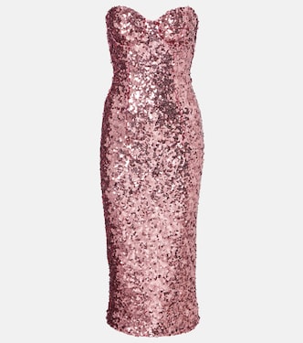 Sequined bustier dress | Dolce&Gabbana