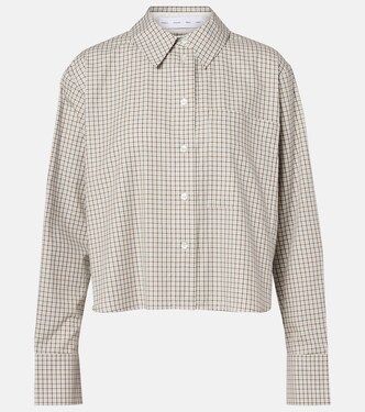 White Label Hemd Olive aus Baumwolle | Proenza Schouler