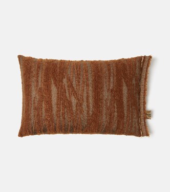 Abibo mohair-blend cushion | The House of Lyria